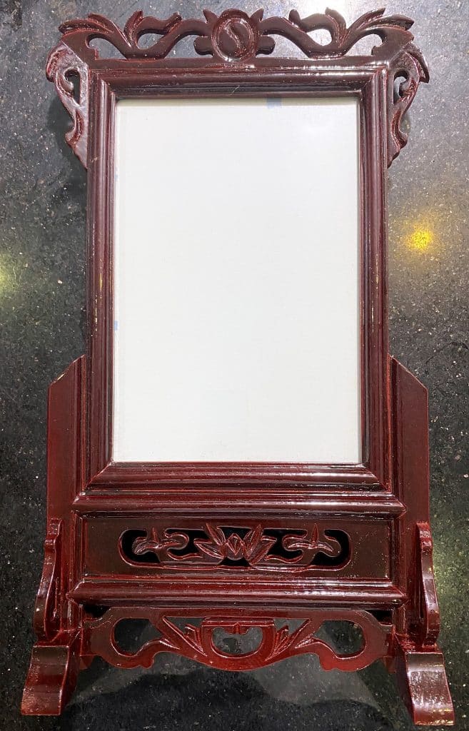khung ảnh thờ gỗ keo
